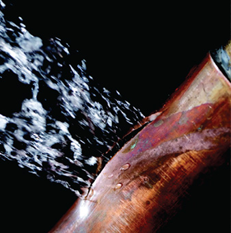 caça vazamento de água em apartamento